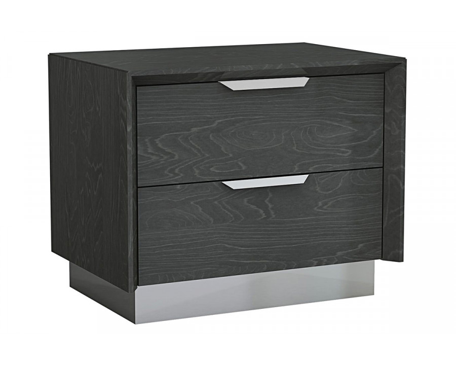 Whiteline Navi Nightstand - Gray