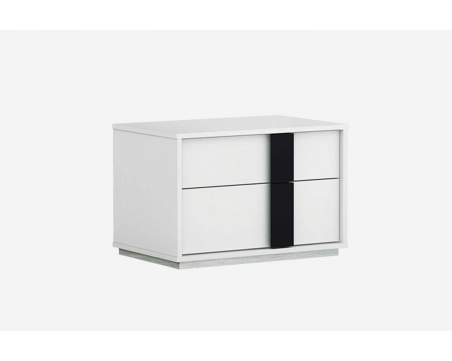 Whiteline Kimberly Small Nightstand - White