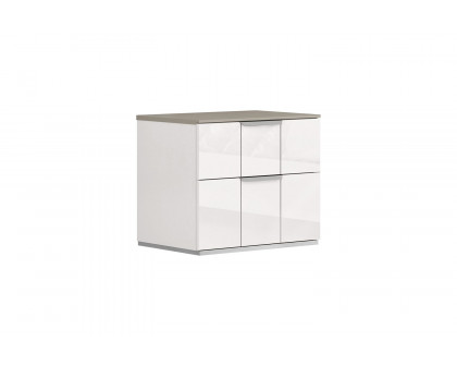 Whiteline - Daisy Nightstand in White