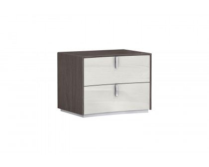 Whiteline - Berlin Nightstand in Gray