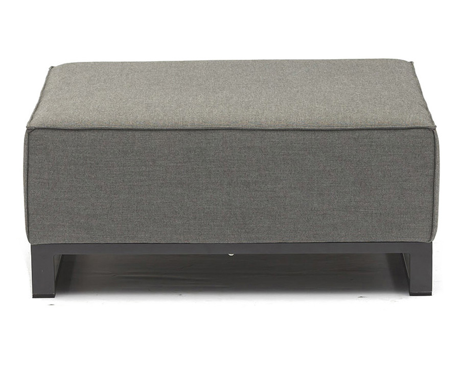 Whiteline - Sensation Ottoman in Gray