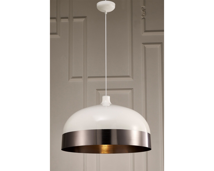 Whiteline - Adriana Pendant Lamp in White