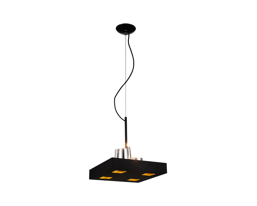 Whiteline - Cesar Pendant Lamp in Black