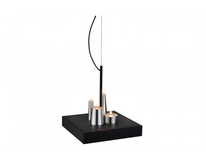 Whiteline - Cesar Pendant Lamp in Black