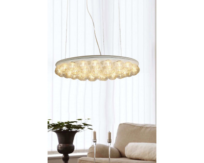 Whiteline - Ruby Pendant Lamp in White