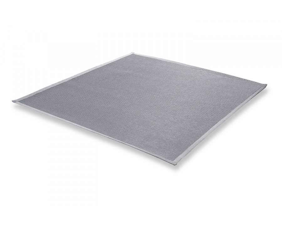 Whiteline Kari Outdoor Rug - Light Gray