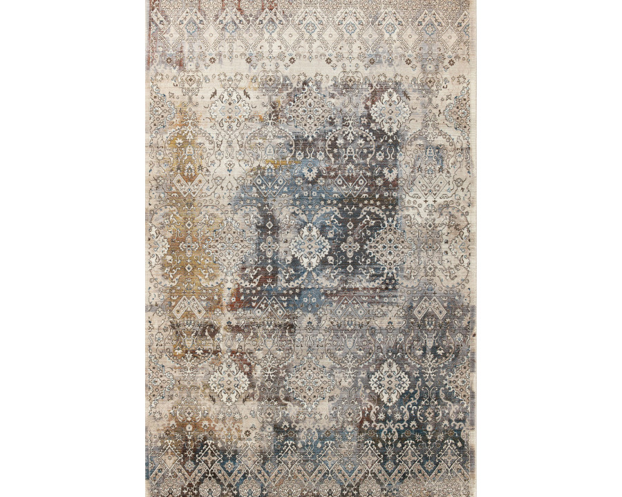 Whiteline Amanda Rug - Multicolor, W 63"