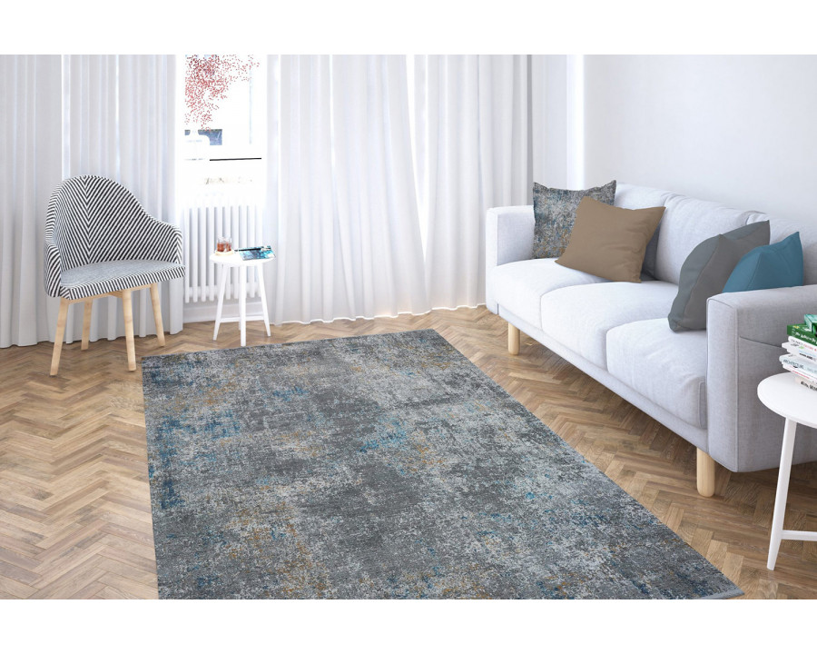 Whiteline Dakota Rug - Multicolor, W 65"