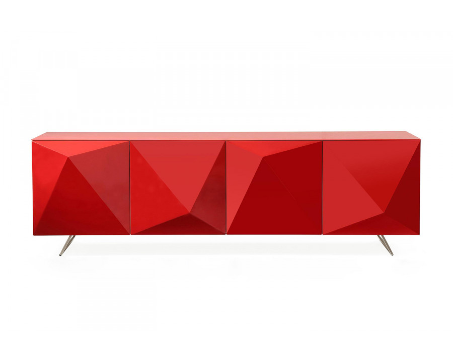 Whiteline Samantha Buffet - Red