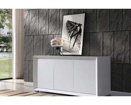 Whiteline - Norbury Buffet in White