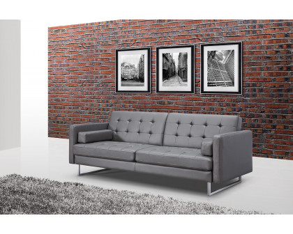 Whiteline Giovanni Sofa Bed - Gray