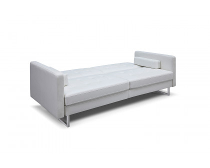 Whiteline Giovanni Sofa Bed - White