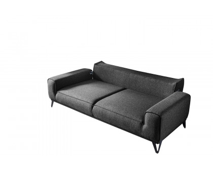 Whiteline Bursa Sofa Bed - Dark Gray