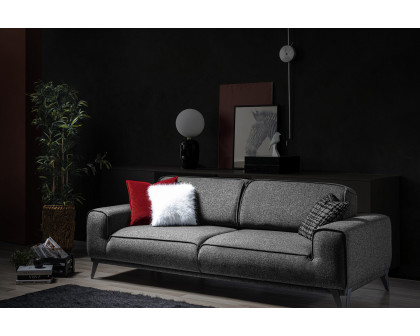 Whiteline Bursa Sofa Bed - Dark Gray