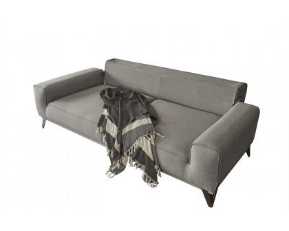 Whiteline Bursa Sofa Bed - Light Gray