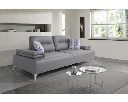 Whiteline - Ruslan Sofa in Light Gray