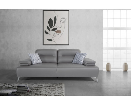 Whiteline - Ruslan Sofa in Light Gray