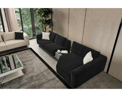 Whiteline - Vision Modular Sofa in Black