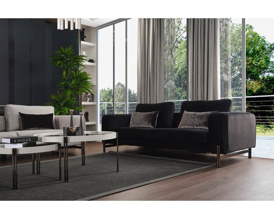 Whiteline - Favori Sofa in Black