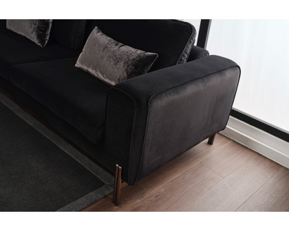 Whiteline - Favori Sofa in Black