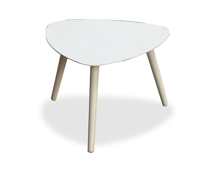 Whiteline - Rowan Small Outdoor Side Table in White