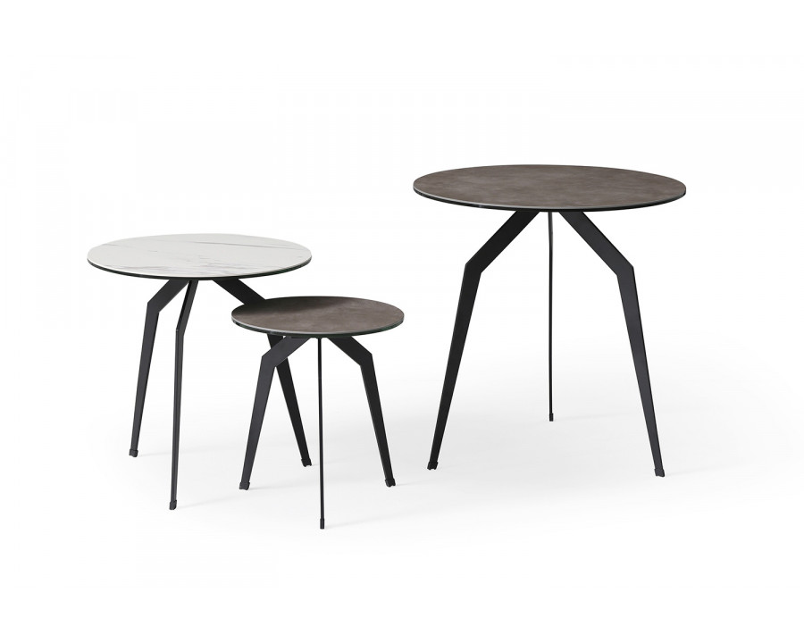 Whiteline - Santiago Side Table in Black