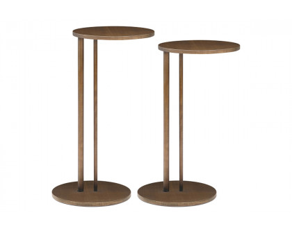 Whiteline Nala Large Side Table - Bronze