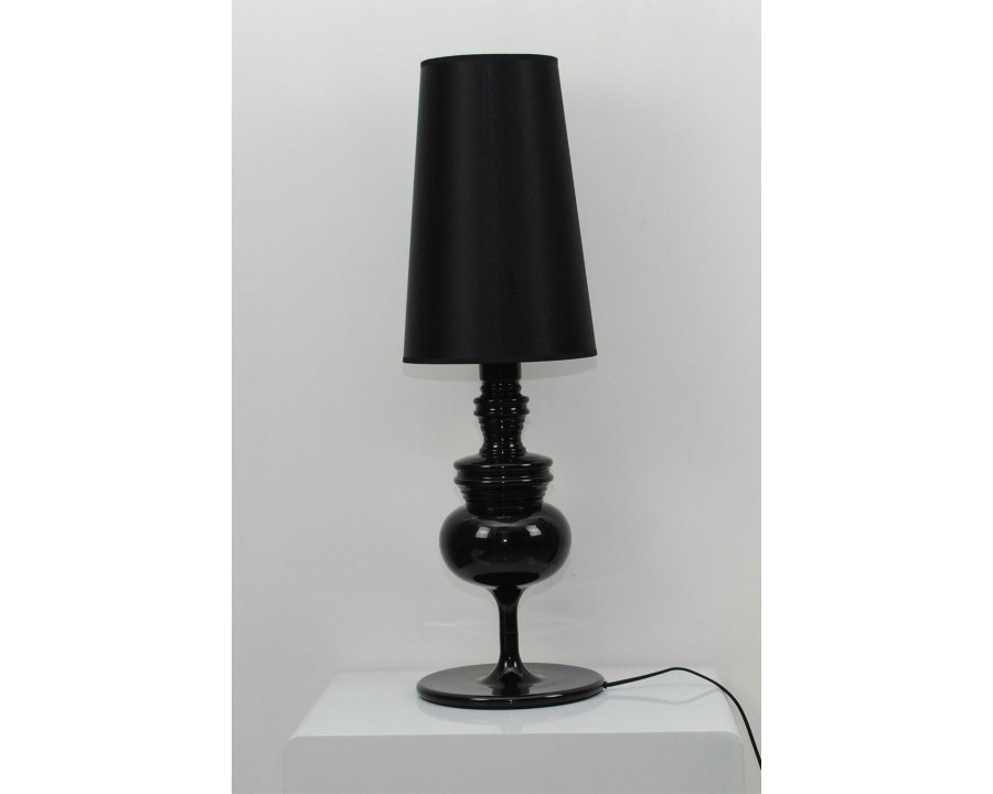 Whiteline Daniel Table Lamp - Black