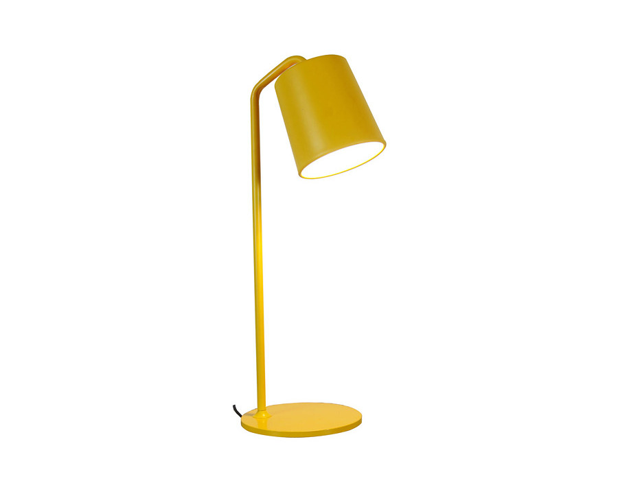 Whiteline Dante Table Lamp - Yellow