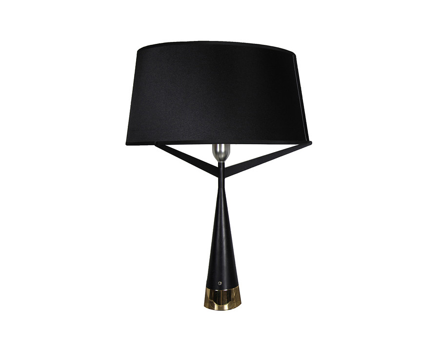 Whiteline Paris Table Lamp - Black