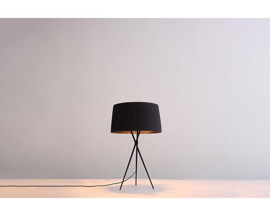 Whiteline Paige Table Lamp - Black