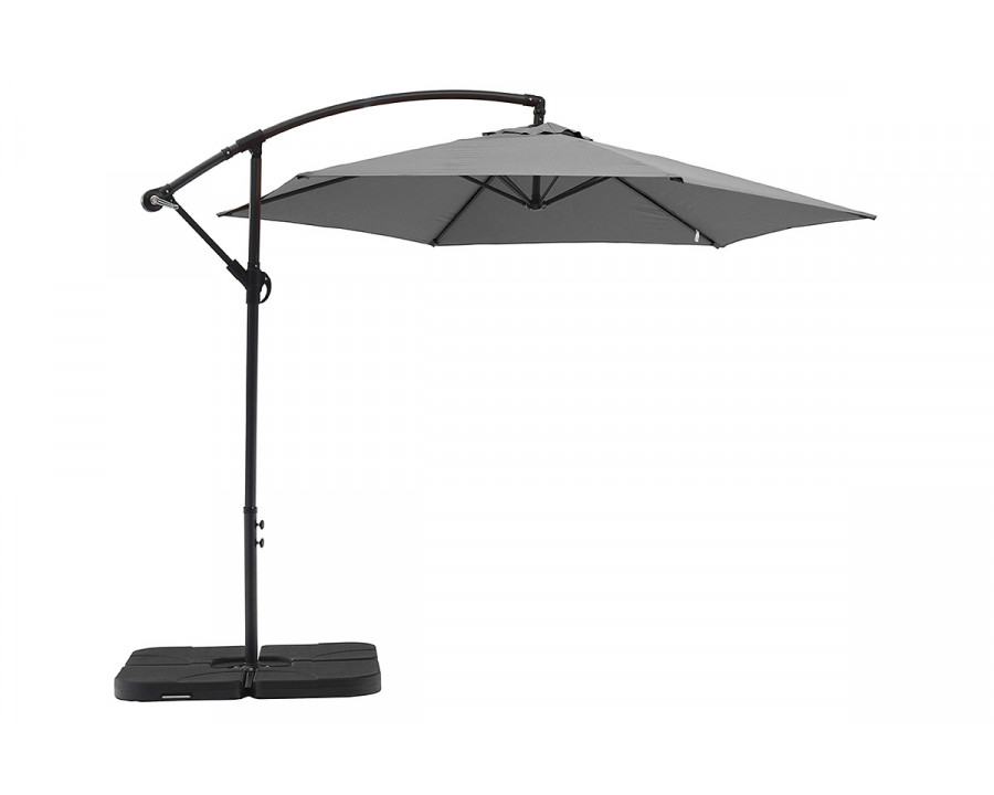 Whiteline Aiden Outdoor Umbrella - Gray