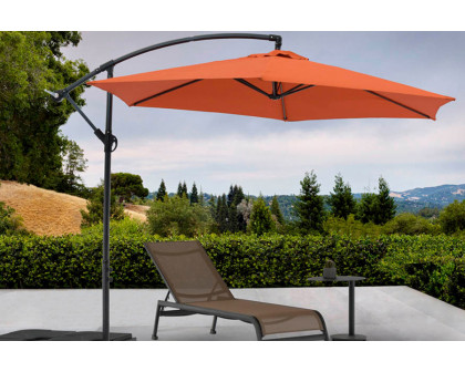 Whiteline Aiden Outdoor Umbrella - Orange