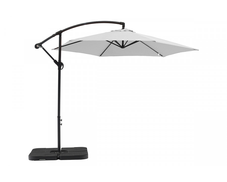 Whiteline Aiden Outdoor Umbrella - White