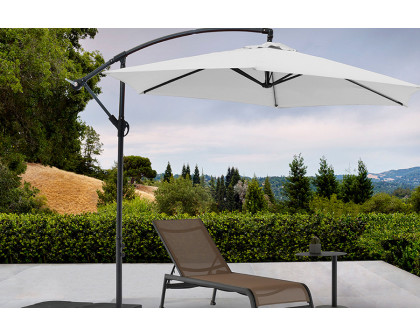 Whiteline Aiden Outdoor Umbrella - White