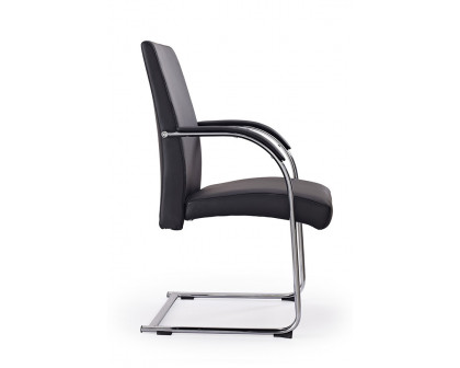 Whiteline - Clemson Visitor Office Chair in Black