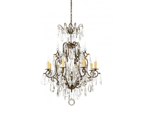 Wildwood Esmerado Chandelier - Bronze/Clear, Small