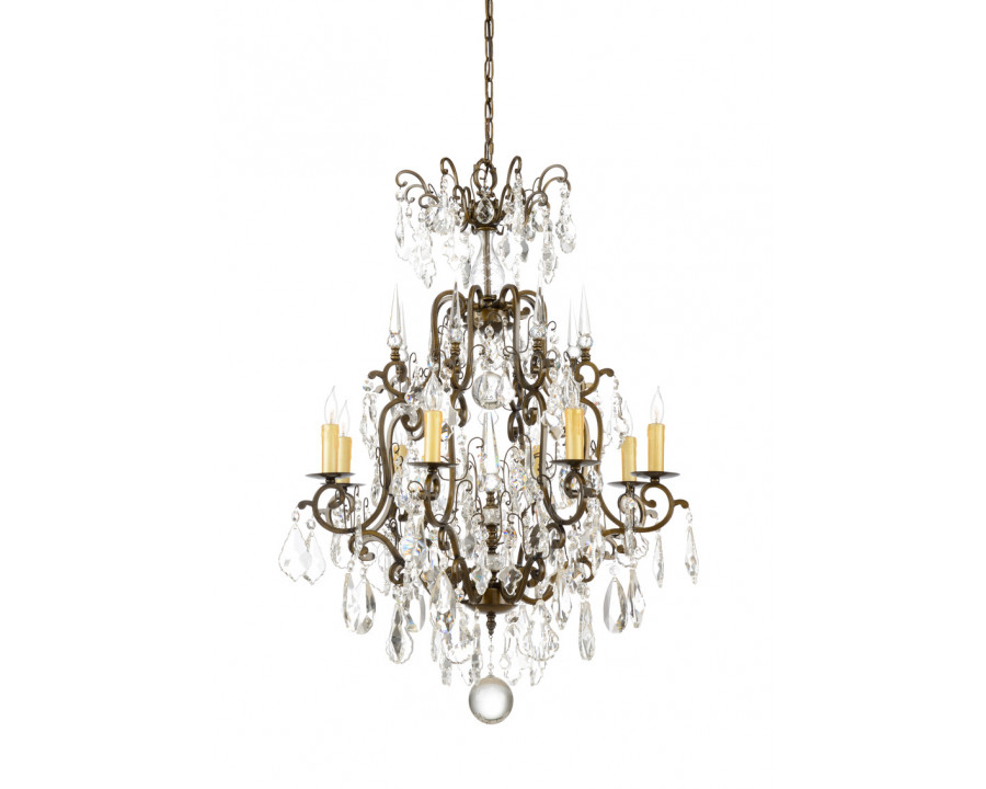 Wildwood Esmerado Chandelier - Bronze/Clear, Small