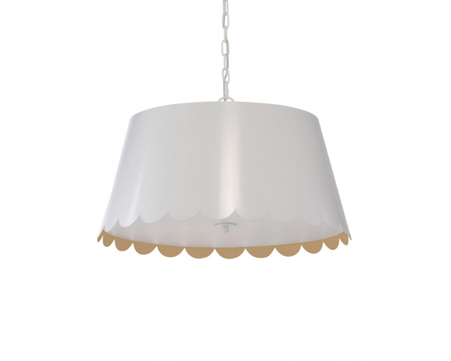 Wildwood Mirasol Pendant - White, Large