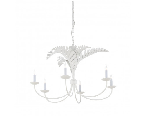 Wildwood Royal Palm Chandelier - White