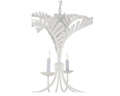 Wildwood Royal Palm Chandelier - White