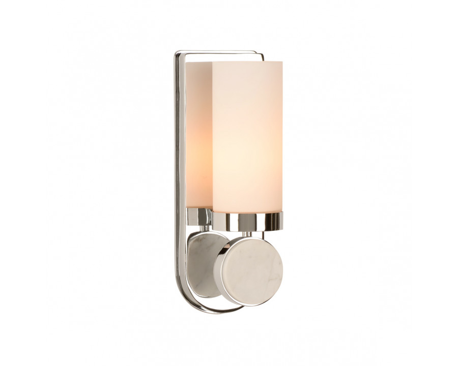 Wildwood Emmons Sconce - Nickel, Short