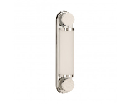 Wildwood Emmons Sconce - Nickel, Tall