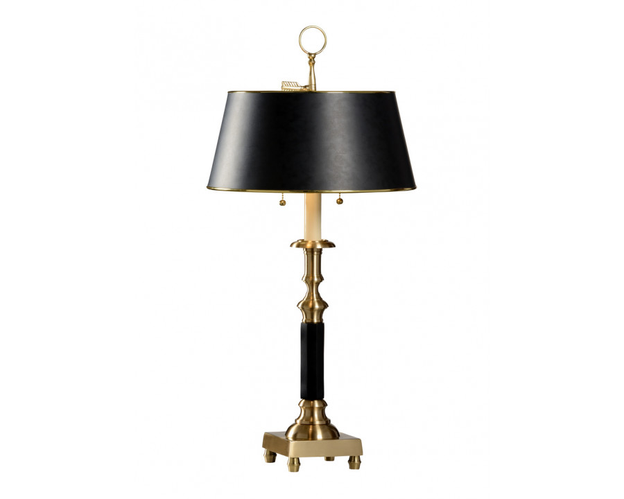 Wildwood - Candlestick Lamp in Black