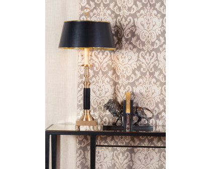 Wildwood - Candlestick Lamp in Black