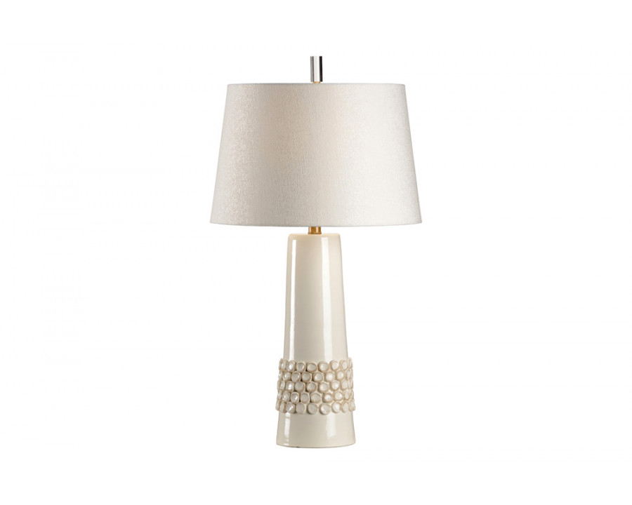 Wildwood - Tivoli Lamp in Aged Cream Glaze, Small