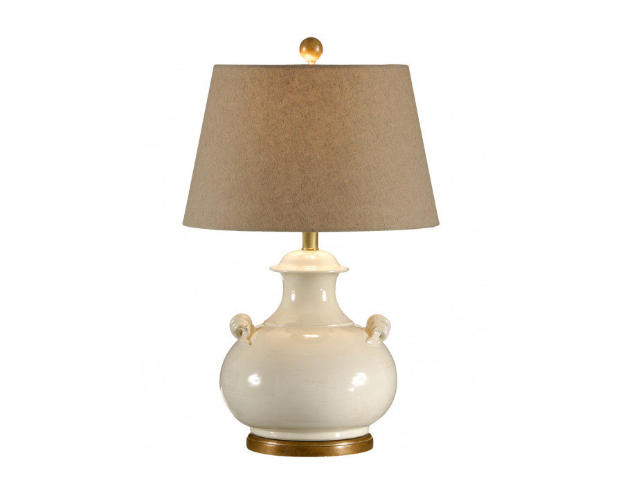 Wildwood Niccolo Lamp - Ivory/Brown