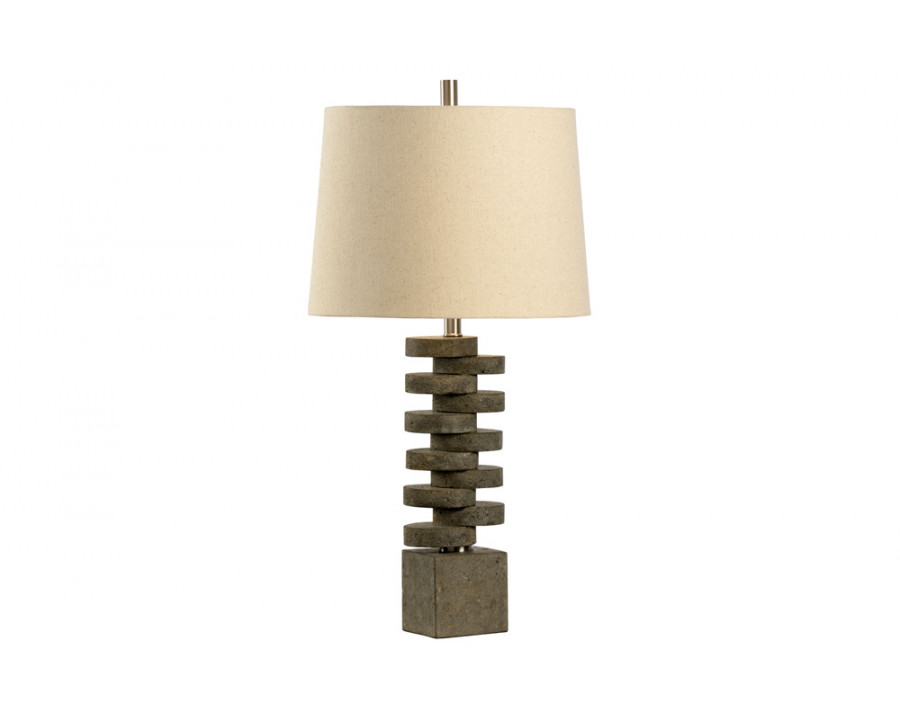 Wildwood - Artisan Lamp in Charcoal Gray, Composite