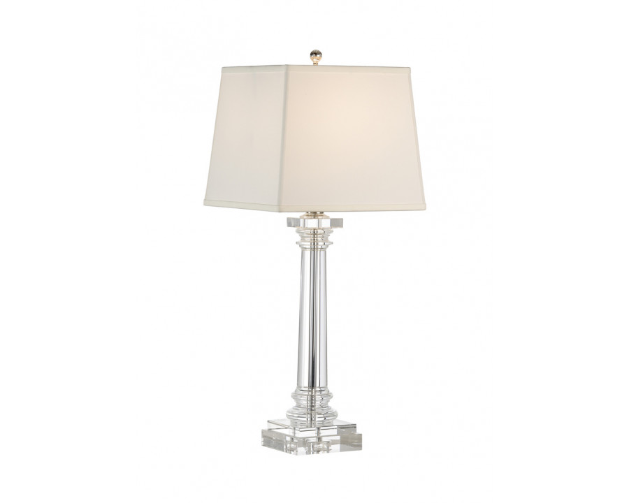 Wildwood - Round Column Lamp in Clear, Small