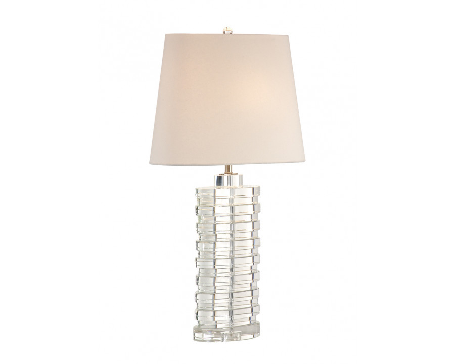 Wildwood - Barnett Lamp in Clear, Crystal